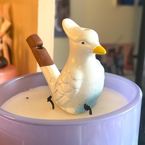 (SOLD) Ceramic Bird Water Whistle - Picture 1 of 4